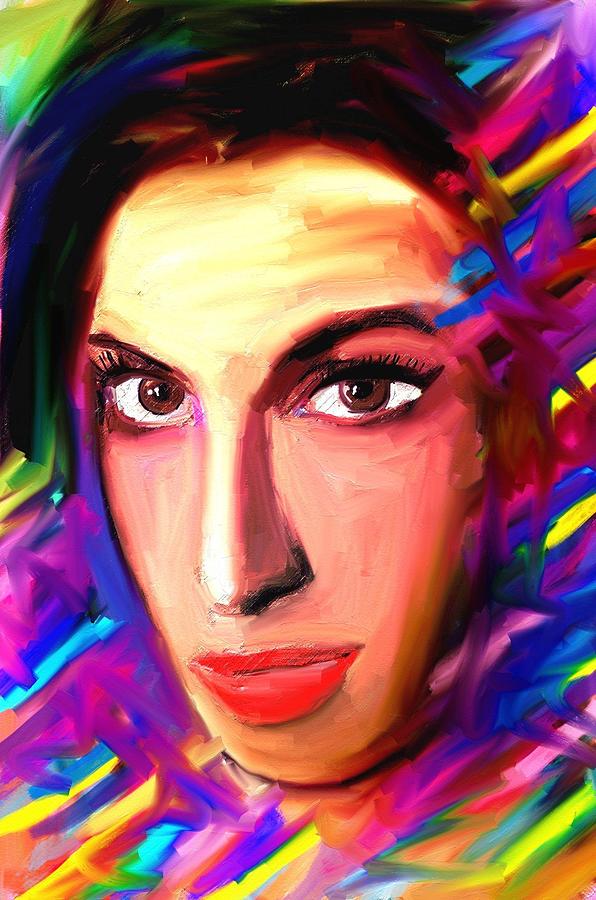 Amy Winehouse Painting by Bogdan Floridana Oana | Fine Art America