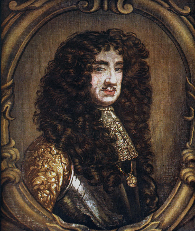 Charles II (1630-1685) #19 Painting by Granger