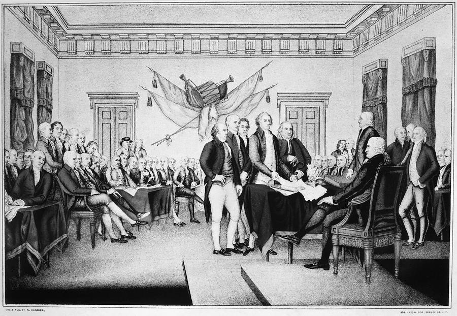 Declaration Of Independence #19 Photograph by Granger