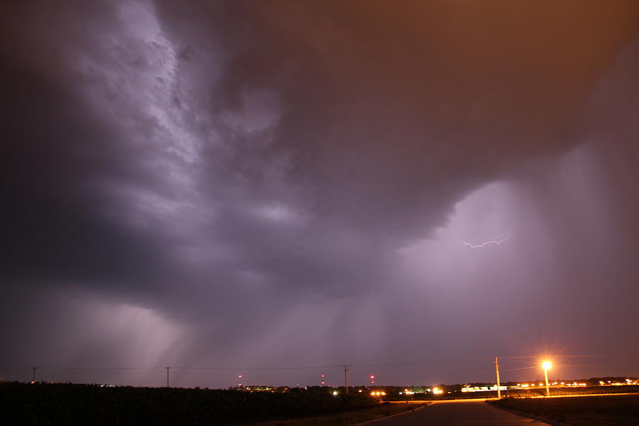 Late Night Early July Thunderstorm #18 Photograph by NebraskaSC