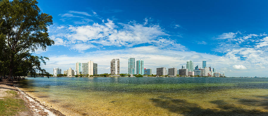 Miami Skyline Photograph by Raul Rodriguez