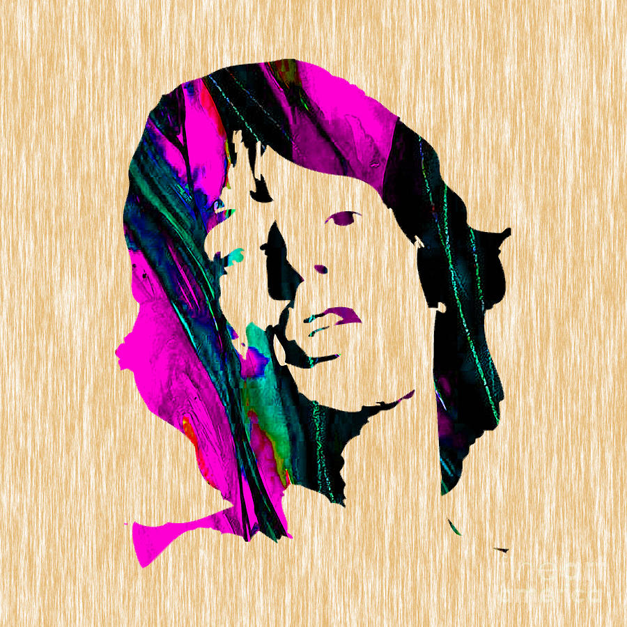 Mick Jagger Mixed Media by Marvin Blaine