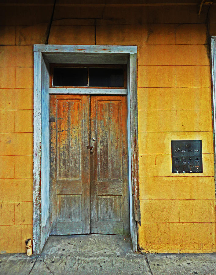 New Orleans Photograph - New Orleans Door #19 by Louis Maistros
