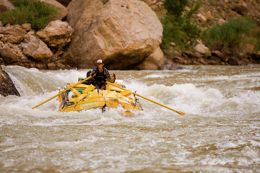 People Rafting On A River Deep #19 Photograph by Corey Rich