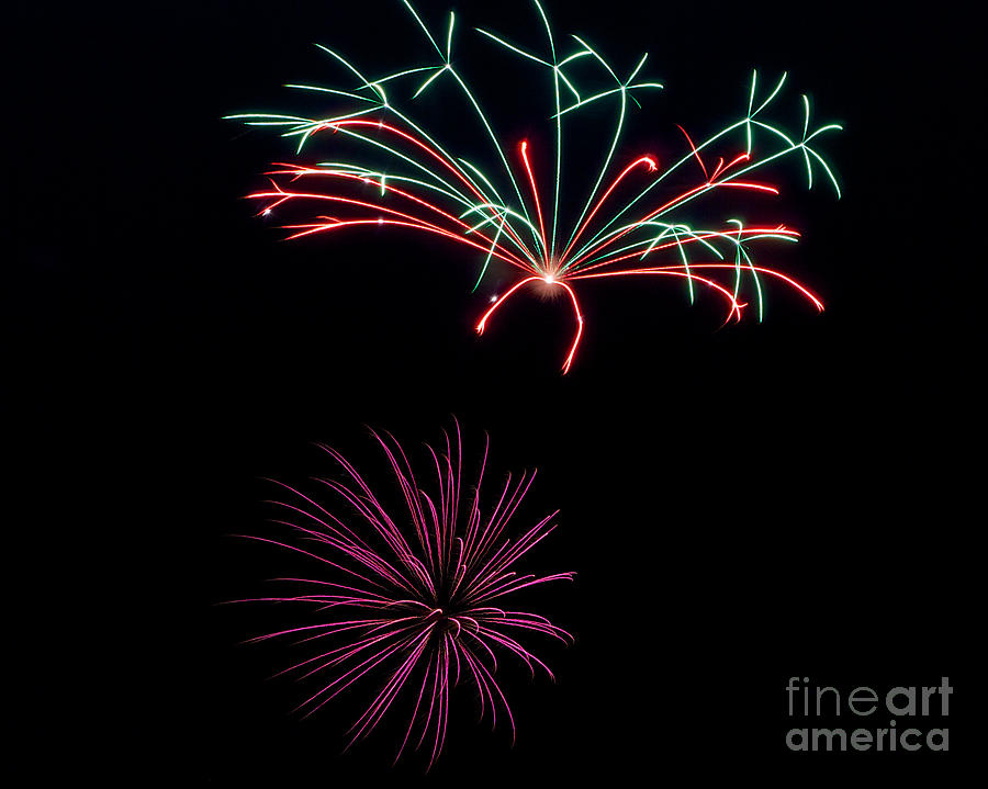 RVR Fireworks 2013 #19 Photograph by Mark Dodd