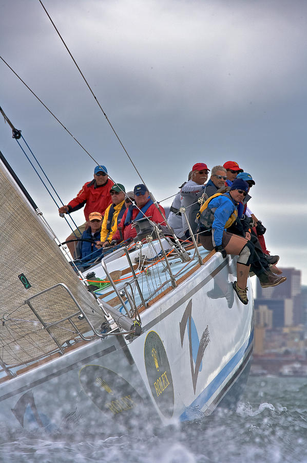 San Francisco Sailing #18 Photograph by Steven Lapkin