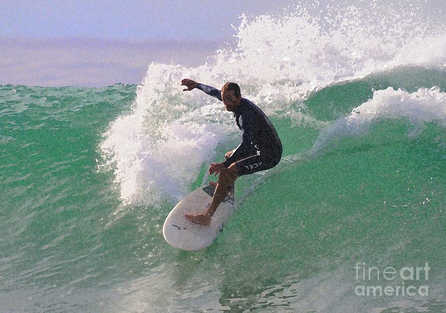 Surf #19 Photograph by Marc Bittan