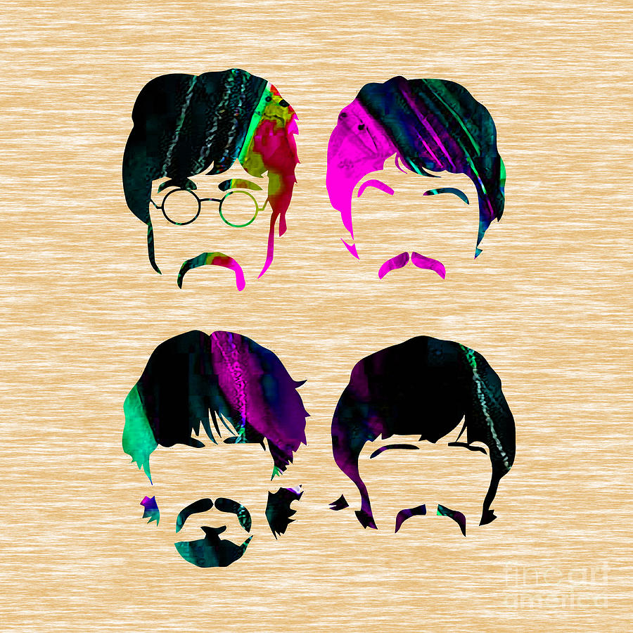 The Beatles Collection #62 Mixed Media by Marvin Blaine