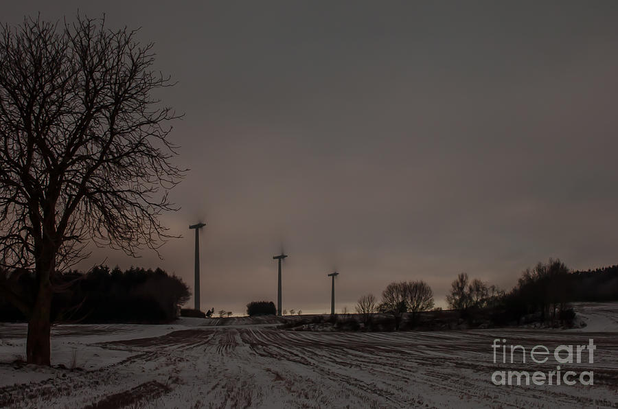 Windpower #19 Photograph by Jorgen Norgaard