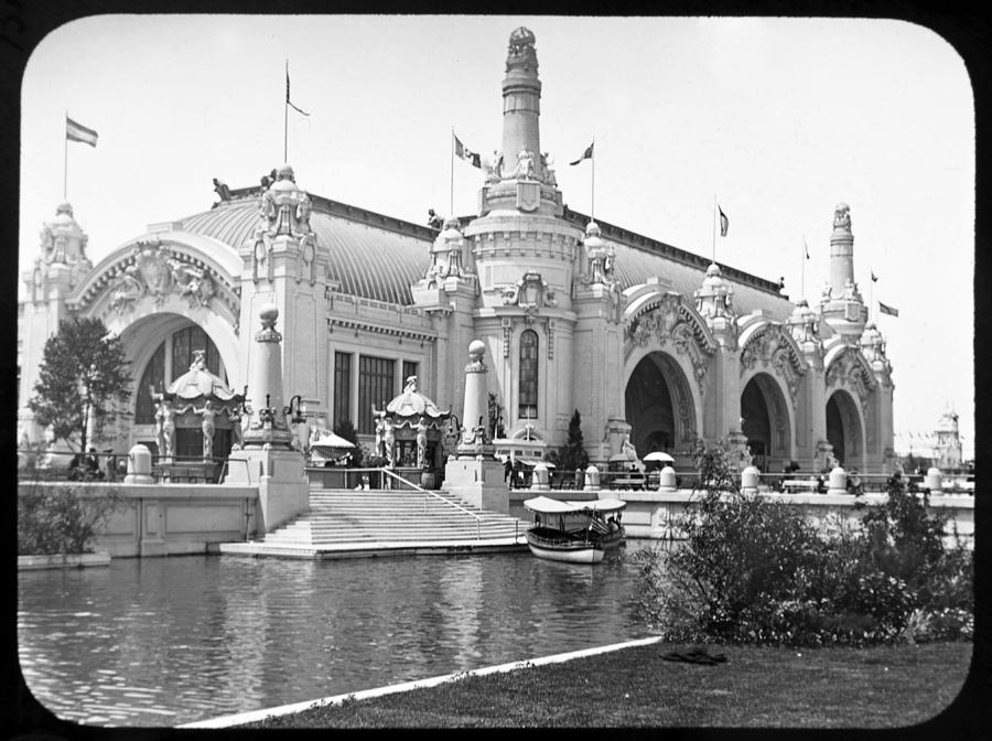 1904 Worlds Fair Transportation Building Photograph by A Macarthur Gurmankin