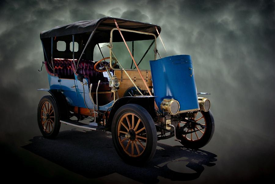 1908 Franklin Touring Car Photograph by Tim McCullough
