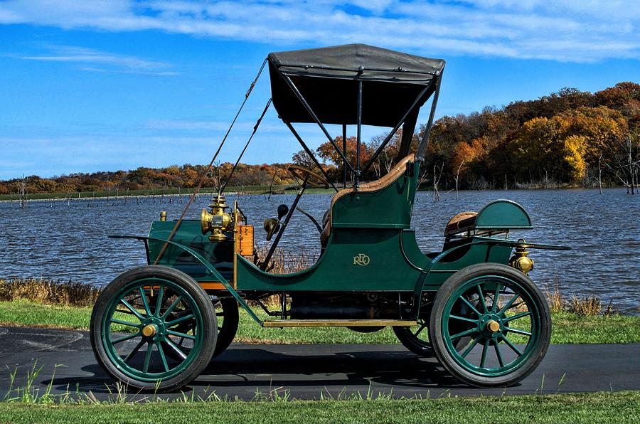 1908 REO four-seat rubabout  Photograph by Tim McCullough