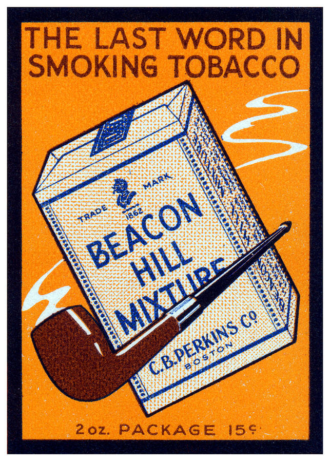 1910 Beacon Hill Pipe Tobacco Painting by Historic Image