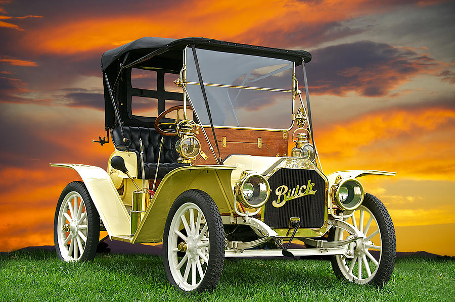 1910 Buick Roadster - Runabout Photograph by Dave Koontz - Fine Art America