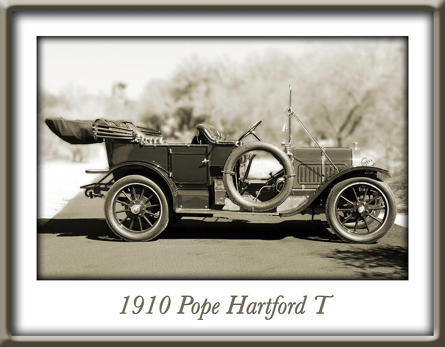 1910 Pope Hartford T Photograph by Jill Reger