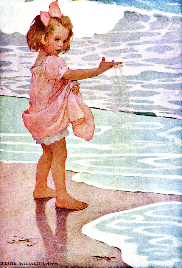 Vertical Painting - 1910s Jessie Willcox Smith Illustration by Vintage Images