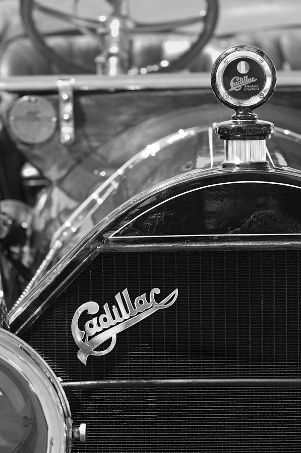 1911 Cadillac Roadster Grille and Hood Ornament Photograph by Jill Reger