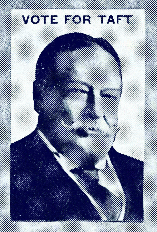 1912 Vote Taft for President Painting by Historic Image