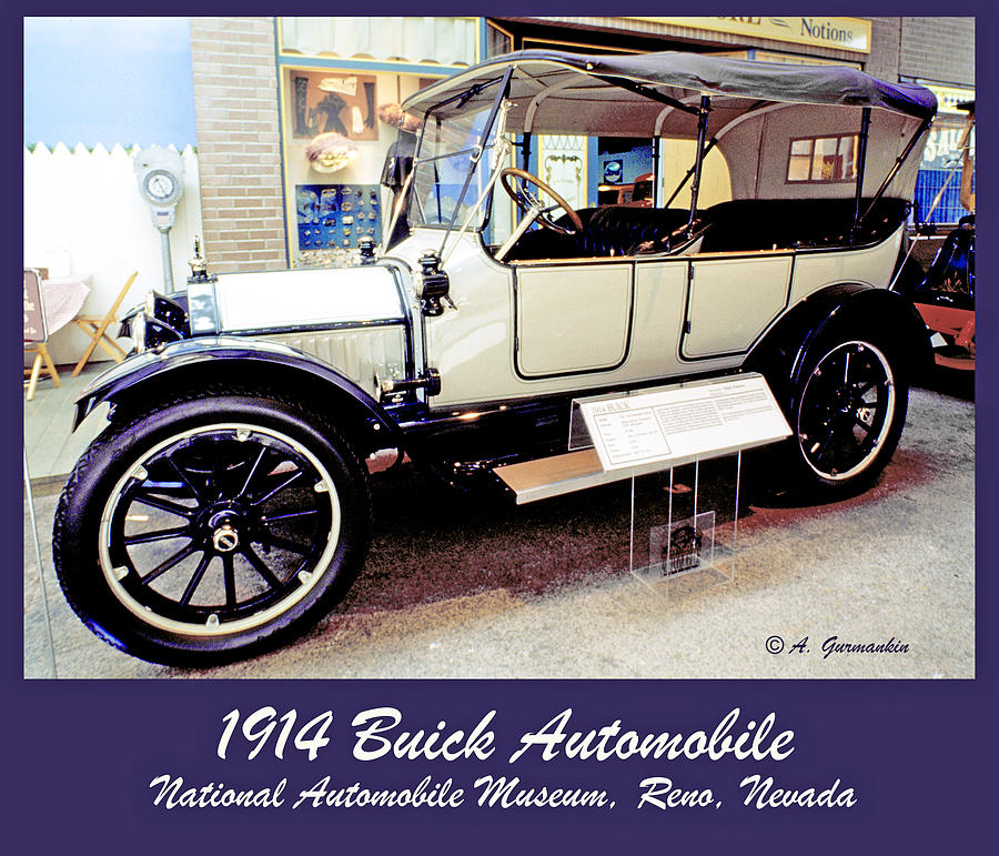 1914 Buick National Automobile Museum Reno Nevada Photograph by A Macarthur Gurmankin