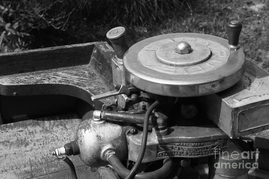 1915 Evinrude Outboard Motor Photograph by Neil Zimmerman