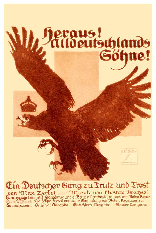 1916 - Lugwig Hohlwein German Musical Poster Digital Art by John Madison