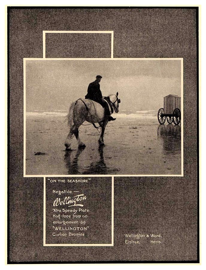 1918 - Wellington Photographic Company Advertisement Digital Art by John Madison