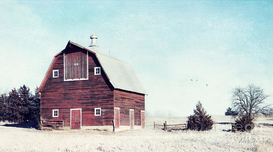 1918 Barn Photograph by Pam  Holdsworth