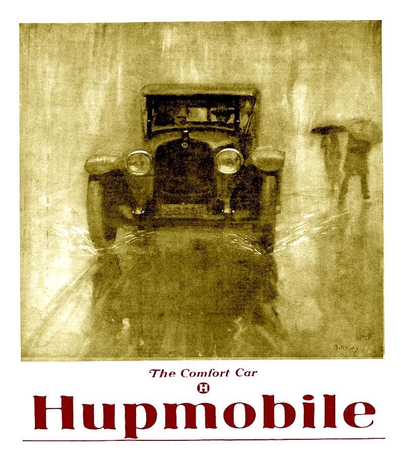 1918 - Hupmobile Automobile Advertisement - Color Digital Art by John Madison
