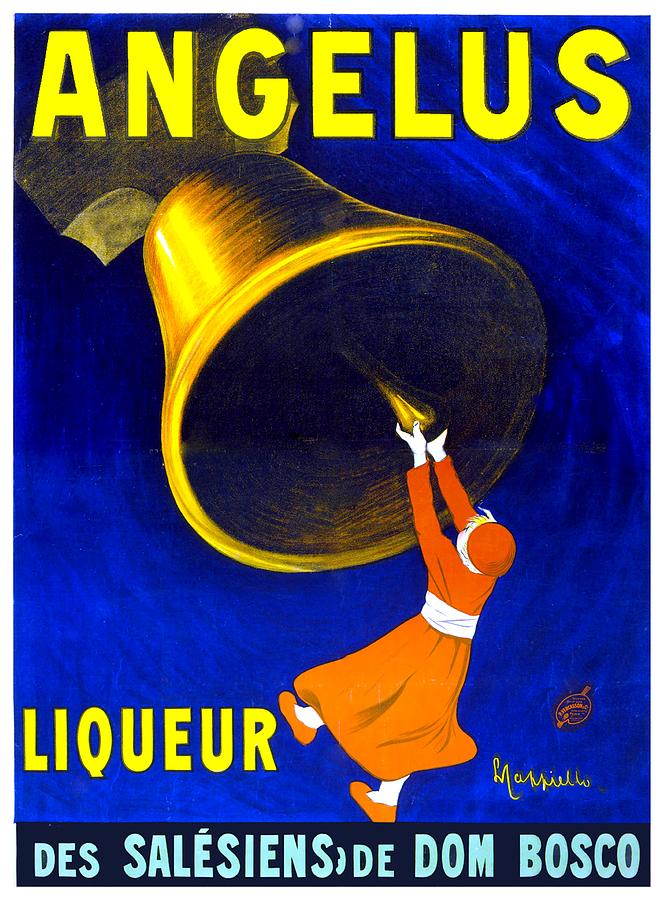 1920 - Angelus Liqueur Advertisement Poster - Color Digital Art by John Madison