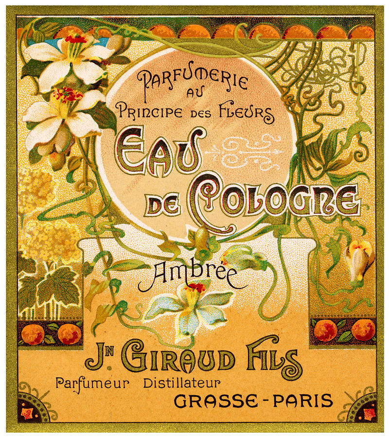 1920 Principe des Fleurs perfume Painting by Historic Image