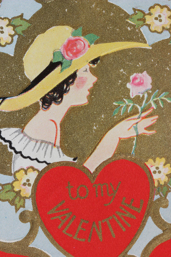 1920s Valentine 9 Photograph by Mary Bedy