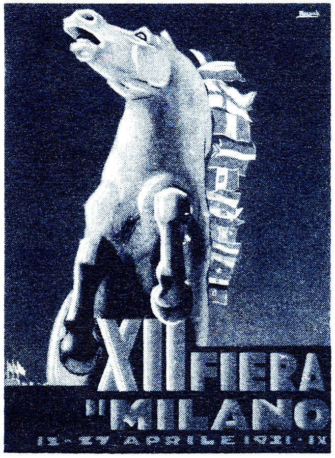 1921 Italian Film Festival Painting by Historic Image