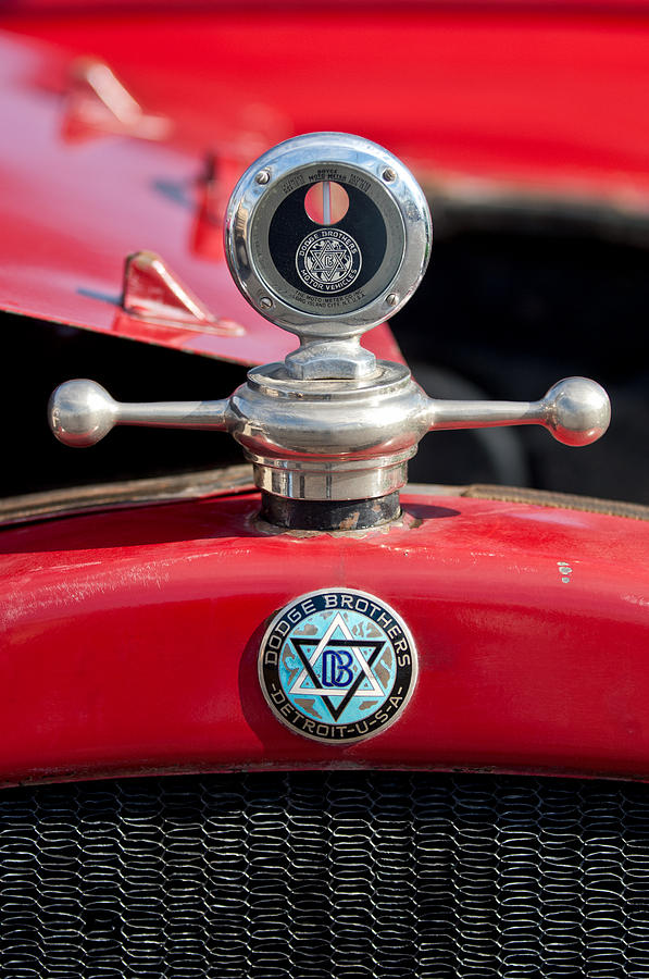1923 Dodge Brothers Hood Ornament Photograph by Jill Reger