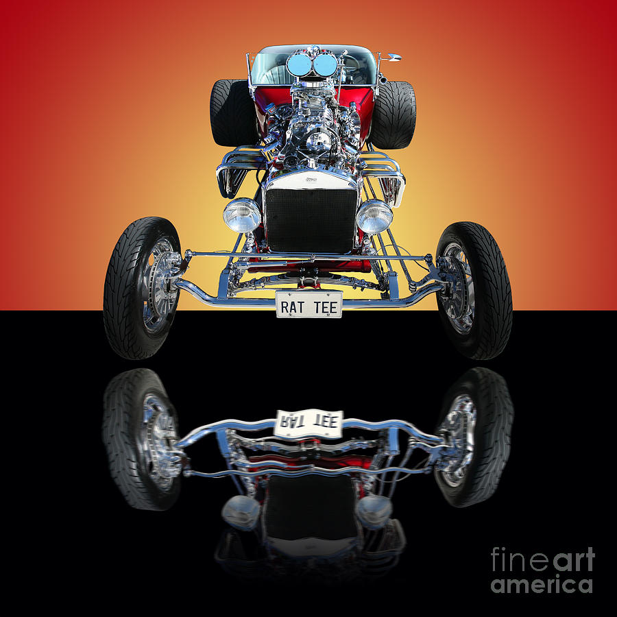 1923 Ford Rat Tee T Bucket Photograph by Jim Carrell
