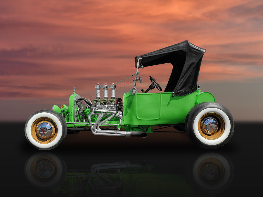 1923 Ford T-Bucket Street Rod Photograph by Frank J Benz