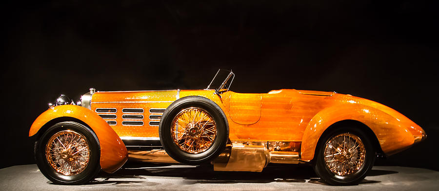 France Automobile Photograph - 1924 Hispano Suiza Torpedo by Roger Mullenhour