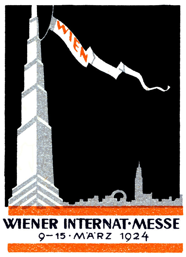 1924 Vienna International Fair Painting by Historic Image