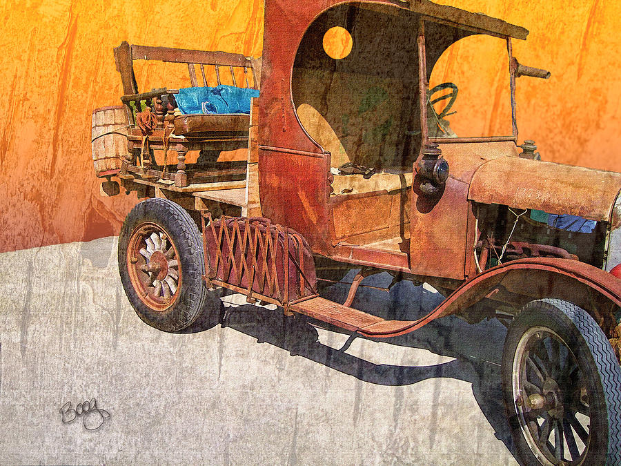 1925 Ford Truck Photograph by Larry Bishop