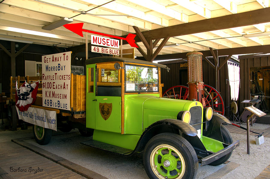 1925 Graham Truck Kernville  Photograph by Barbara Snyder