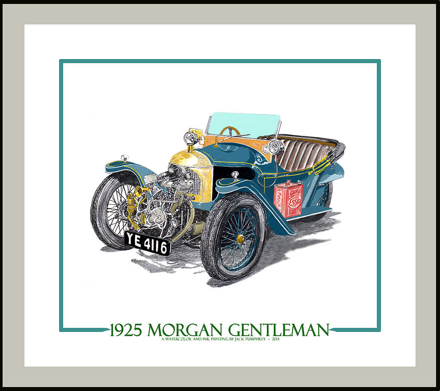 1925 Morgan Gentleman Painting by Jack Pumphrey