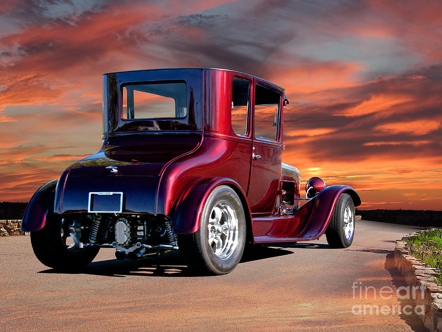1926 Ford tall T Coupe Photograph