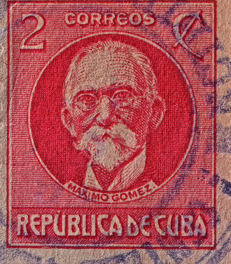 1926 Maximo Gomez Cuba Stamp Photograph by Bill Owen