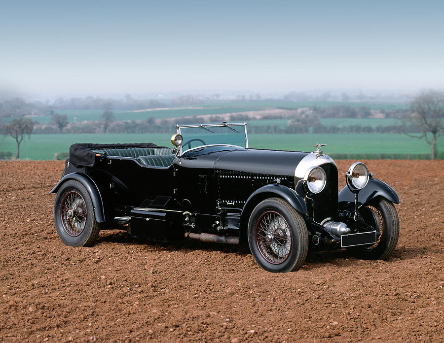 Vintage Photograph - 1927 Bentley 6.5 Litre 4-seat Tourer by Panoramic Images