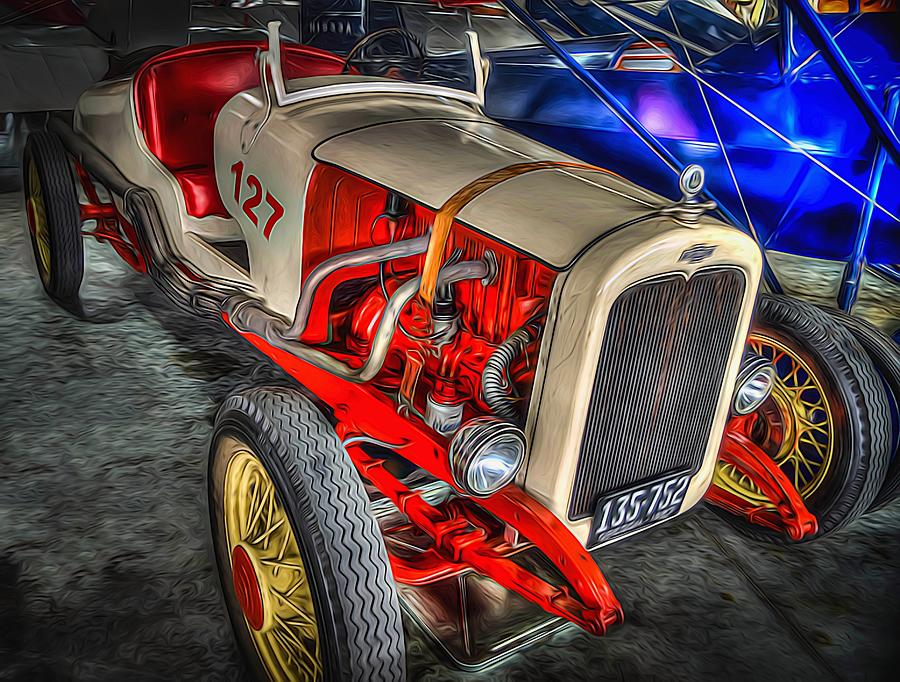 Chevys Photograph - 1927 Chevy Dirt Racer by Thom Zehrfeld