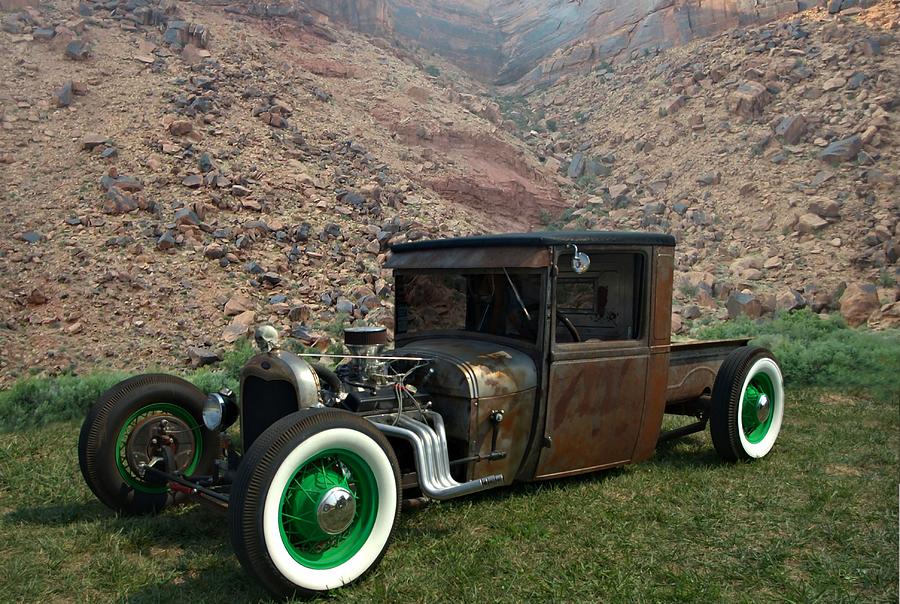 1927 Ford Model T Rat Rod Pickup Photograph by Tim McCullough