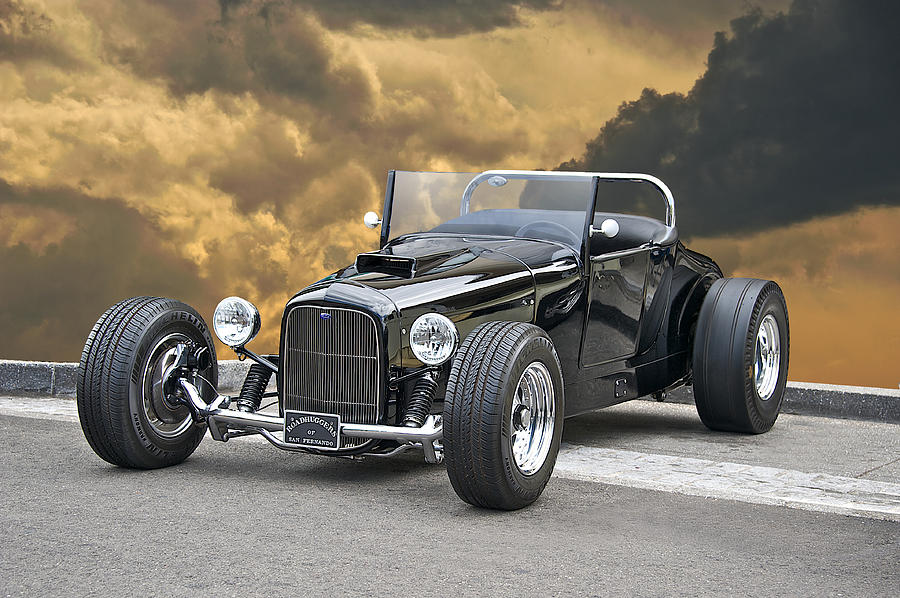 Transportation Photograph - 1927 Ford Roadster by Dave Koontz