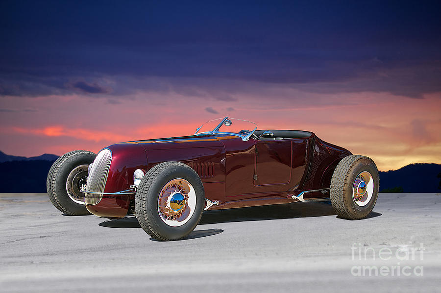 Coupe Photograph - 1927 Ford Track T Roadster by Dave Koontz.