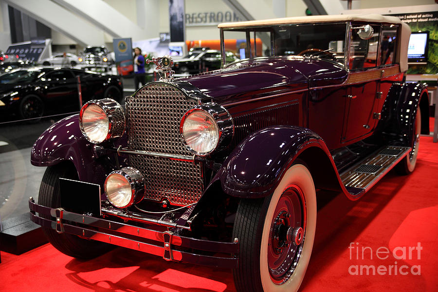 1927 Packard 8 Model 343 Convertible Sedan 5D26582 Photograph by ...