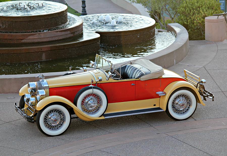 1927 Packard Eight Roadster Photograph by Steve Natale