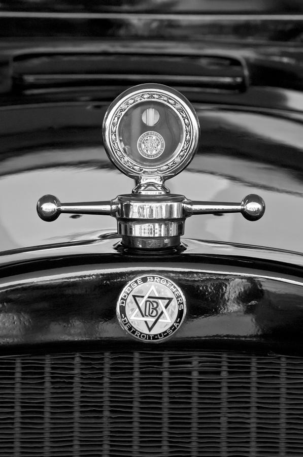 1928 Dodge Brothers Hood Ornament - Moto Meter Photograph by Jill Reger